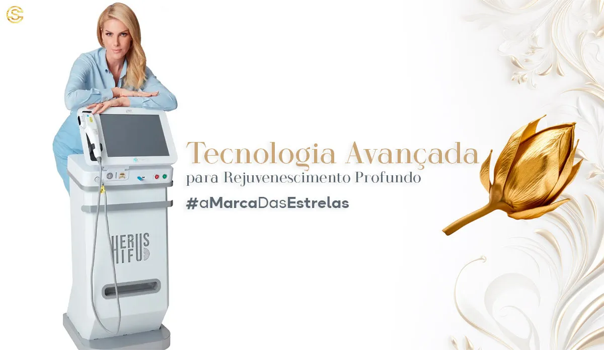 Aplicação do Ultraformer para rejuvenescimento facial